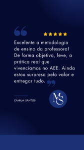 Sua História Depoimento Moderno Preto e Azul (1)